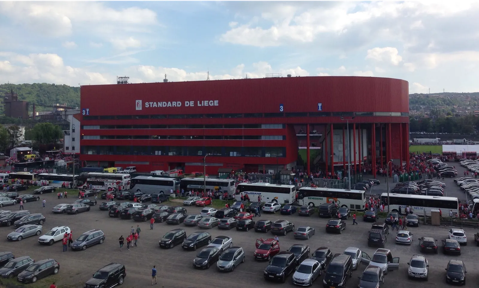 Φωτογραφία αρχείου του σταδίου Stade Maurice Dufrasne (Sclessin), Liège