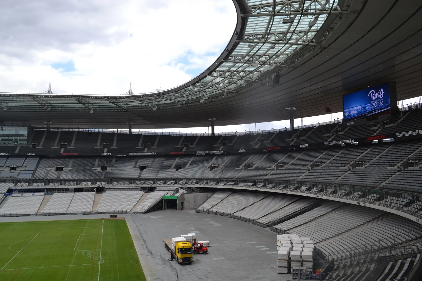 Φωτογραφία αρχείου του σταδίου Stade de France, Saint-Denis